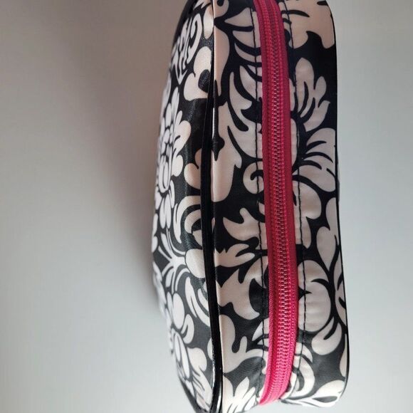 MODELLA FLORAL PRINT DESIGN MAKEUP COSMETIC BAG - Picture 4 of 13